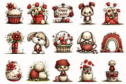 Whimsical Easter Clipart Bundle, an Illustration by OK Design (Thumbnail 3 of 6)