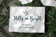 Magic Winter script font duo & logos, a Script Font by Tabita's shop (Thumbnail 8 of 20)