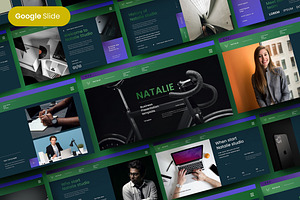 Natalie - Business Google Slide