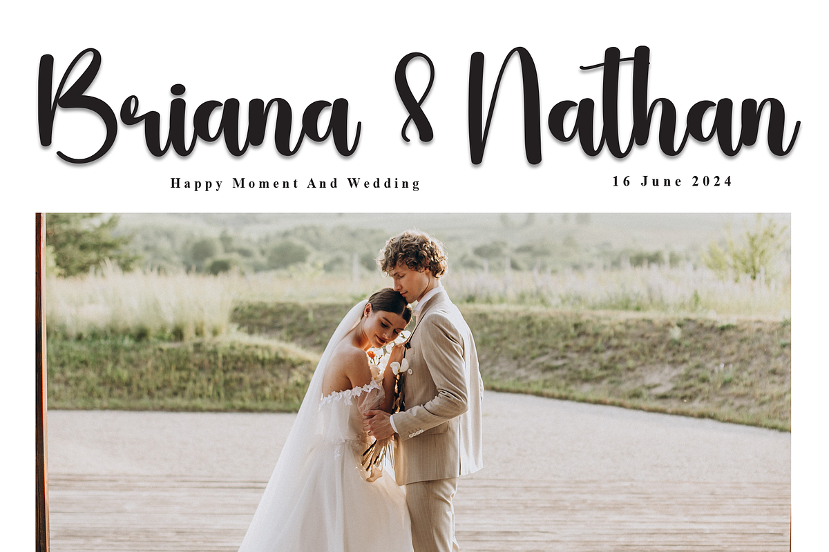 Daddy | Script Font, a Handwritten Font by Scratchones (Photo 2 of 9)
