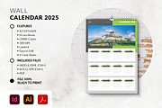 2025 A3 Wall Calendar Template, a Stationery Template by MstArtwork (Thumbnail 3 of 6)