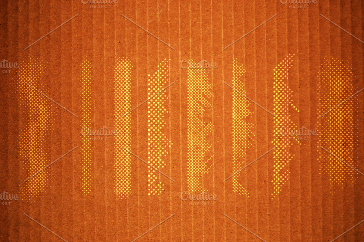 57 Vector Halftone Textures preview 4
