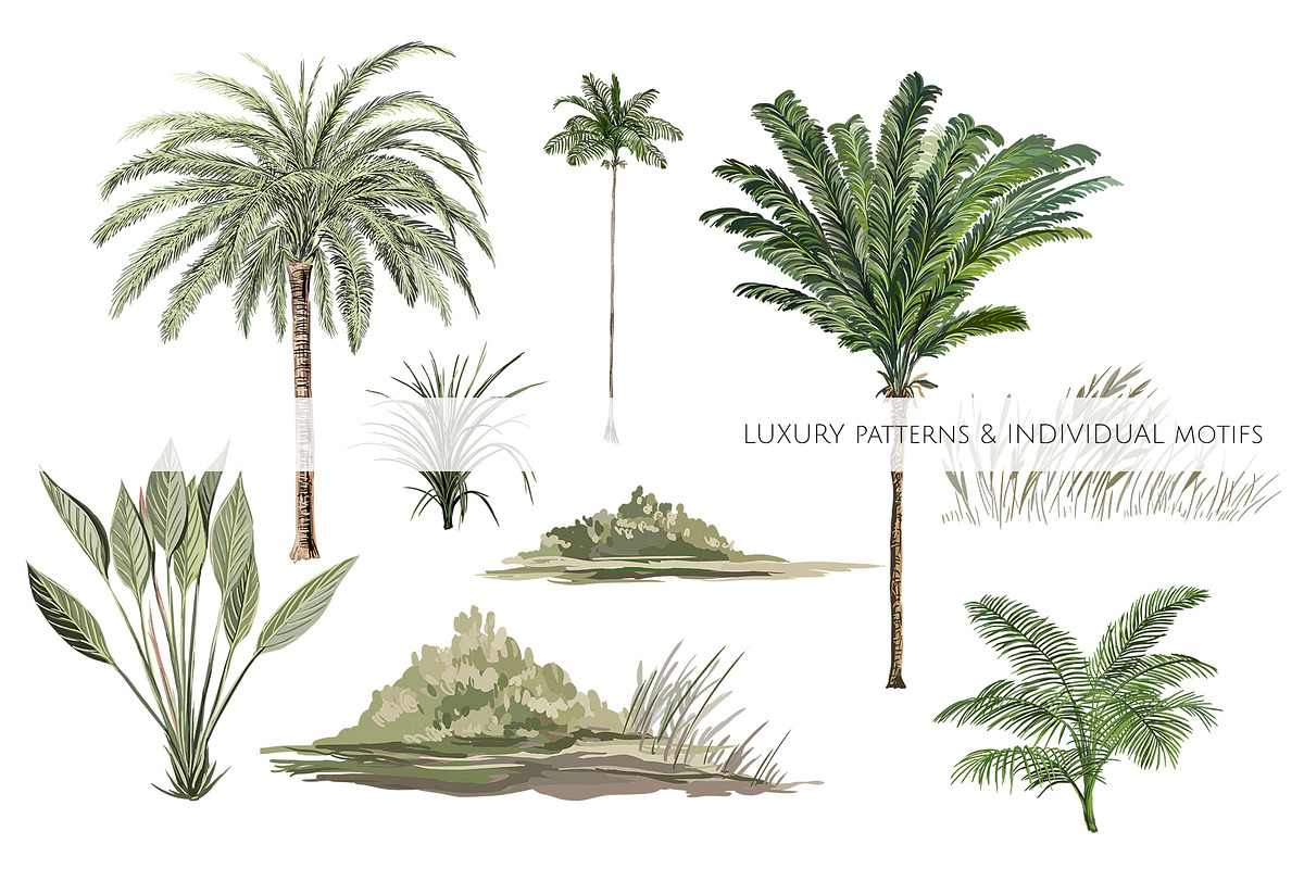 RAINFOREST, Luxury Prints!, a Pattern Graphic by HannaStudio (Photo 3 of 7)