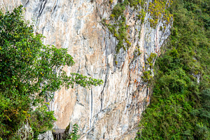 Inca Bridge - Puente Inca - on the Machu Picchu site, a hidden p, a Nature Photo by GoodGoods