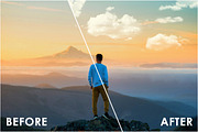 30 Realistic Cloud Overlays, a Brush Add-On by NassyArt (Thumbnail 4 of 9)