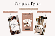 Instagram Story Templates Boho Canva, a Social Media Template by HerstedHertz (Thumbnail 6 of 7)