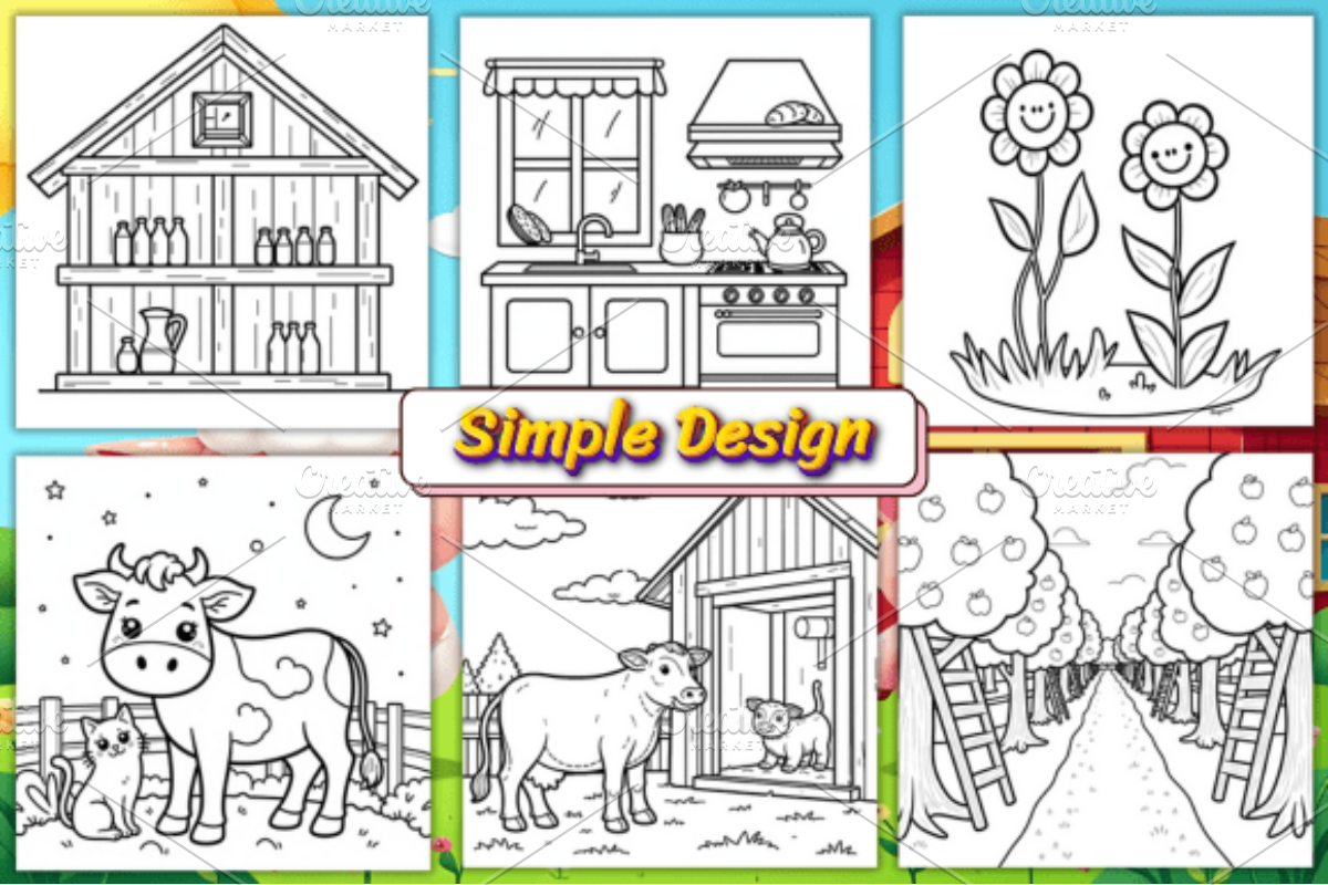 Bold and Easy Cozy Farm, an Animal Illustration by Ink Gallery (Photo 4 of 4)