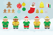 Christmas Design Pack, an Illustration by Vectopus.com (Thumbnail 4 of 5)
