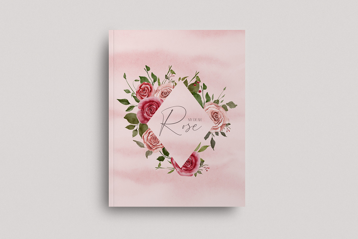 MY DEAR ROSE - Watercolor Roses, an Illustration by Backyard Rose (Photo 18 of 18)