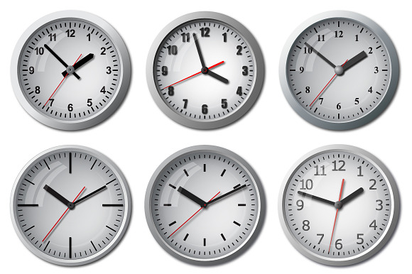 Wall mounted digital clock. preview 6
