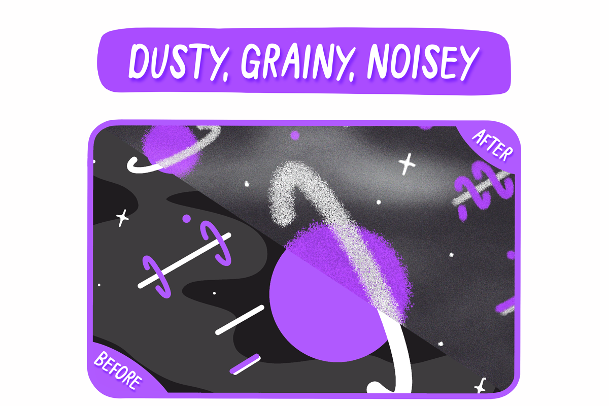LUNAR NOISE - For Procreate, a Brushes & More by VisualTimmy (Photo 1 of 4)