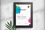 Certificate Template, a Stationery Template by Panen Creative (Thumbnail 1 of 3)