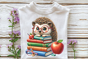 Back to School Animal Clipart, an Illustration by CraftArtStudio (Thumbnail 3 of 6)