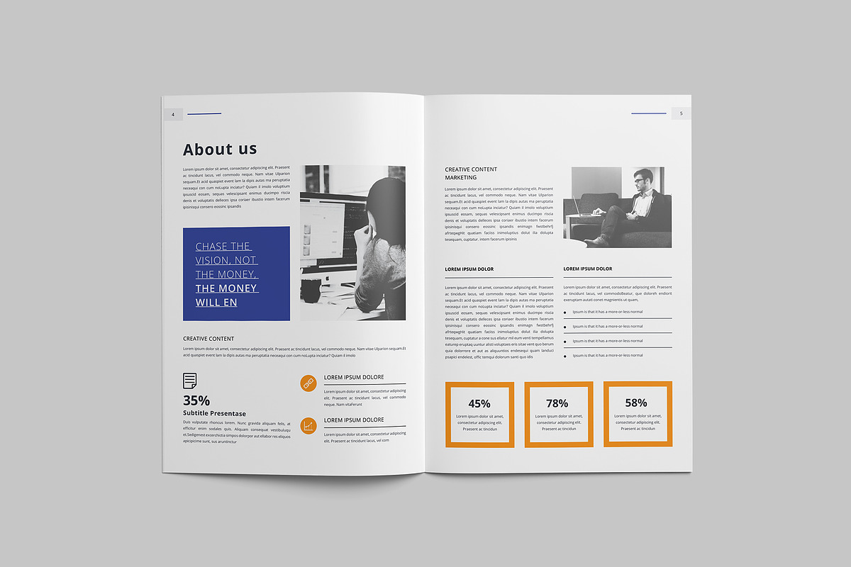 Proposal Brochure Template, a Brochure Template by Tanber Hossen (Photo 4 of 14)