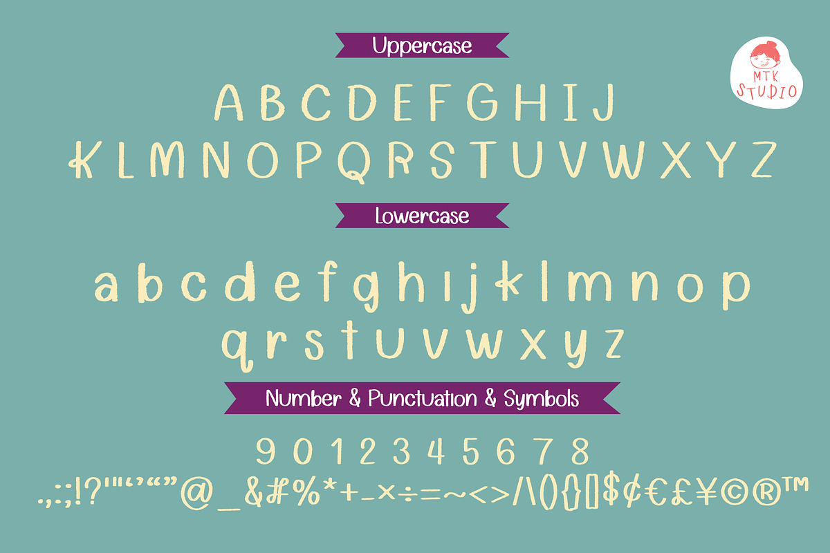 YakiSoba, a Handwritten Font by MTK Studio (Photo 3 of 6)