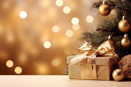 gift boxes wrapped in shiny paper, a Background Photo by huertas19
