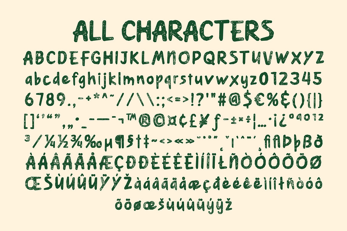 CS Mellow Stamp, a Handwritten Font by Craft Supply Co. (Photo 8 of 8)