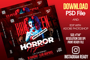 Halloween Flyer Template, a Templates & Theme by MithilaCreation (Thumbnail 2 of 6)