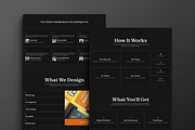 Bridge - Design Agency Template, a Landing Page Template by THdesign (Thumbnail 2 of 4)