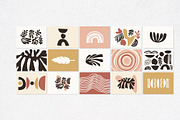 Boho Vector Art Print Elements, a Background Graphic by CojoMoxon (Thumbnail 8 of 9)
