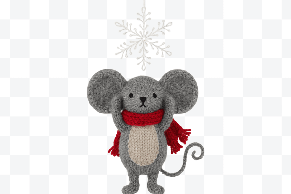 Crochet Christmas Animals Clipart Bu, an Object Graphic by Cut File (Photo 2 of 5)