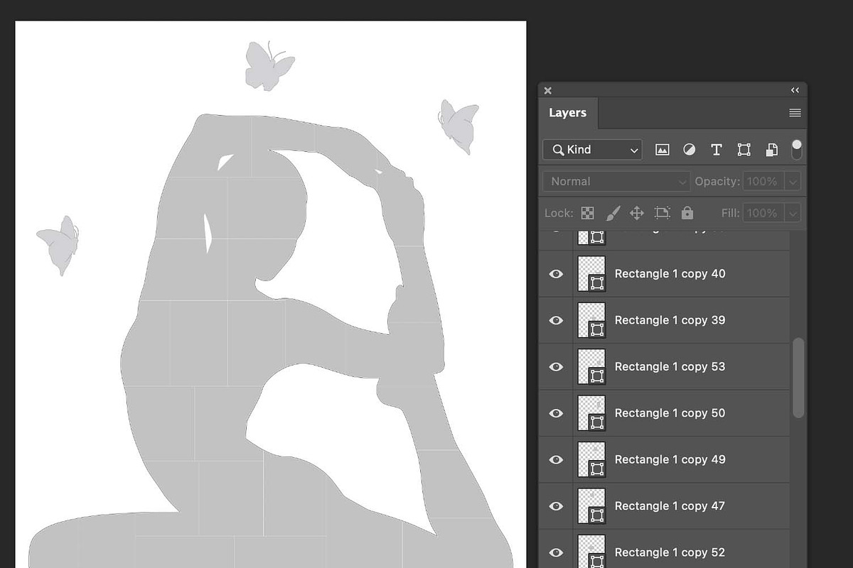 Yoga Girl Photo Collage Template, a Templates & Theme by AIW SOLUTIONS (Photo 3 of 4)