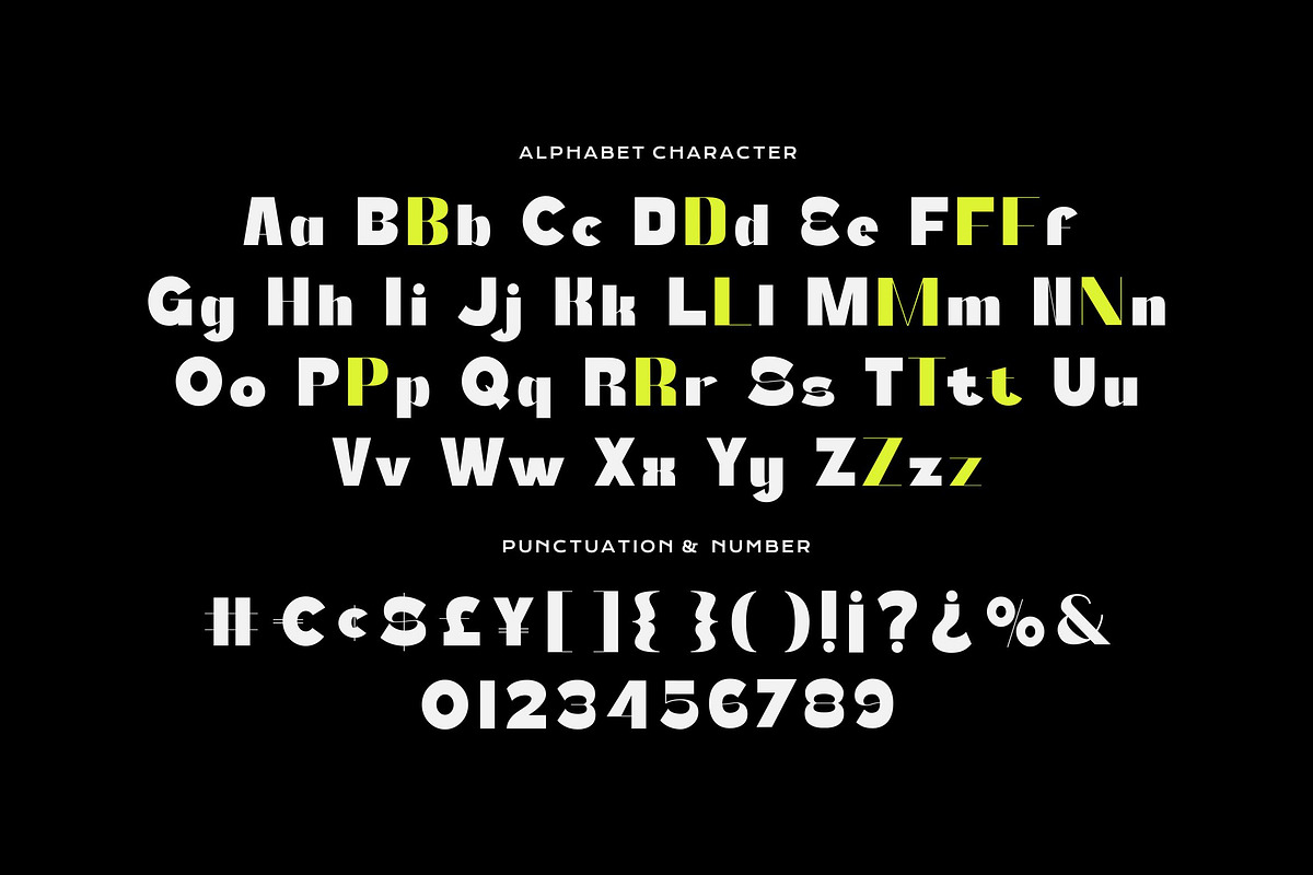 Ghost Barrier - Bold Display Font, a Sans Serif Font by Imoodev (Photo 4 of 4)