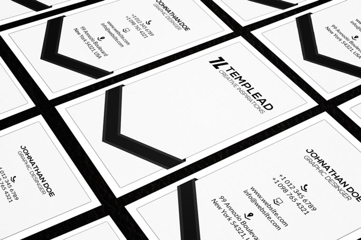Corporate Business Card CM088, a Business Card Template by annozio (Photo 4 of 4)