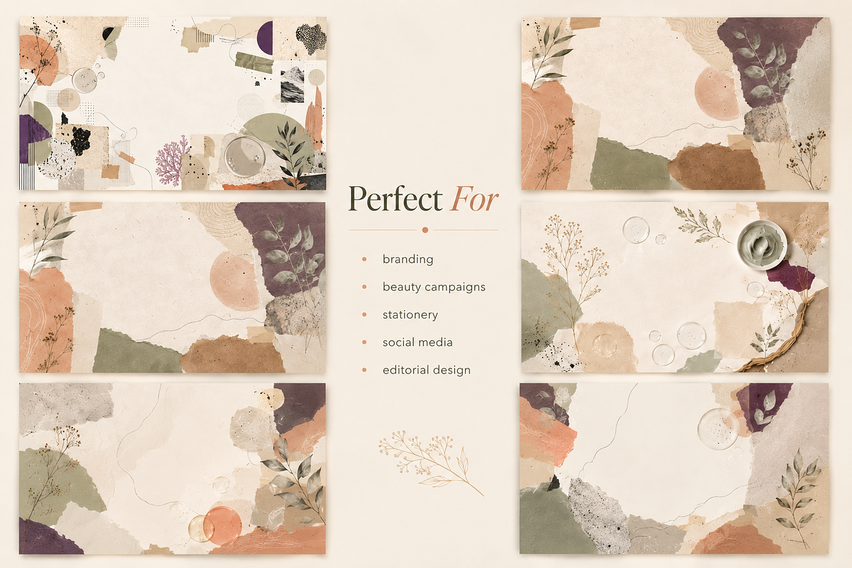 100 Botanical Beauty Backgrounds, a Background Graphic by liravega (Photo 2 of 7)