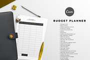 Budget Planner Canva Template, a Marketing Template by The Blog Creative (Thumbnail 4 of 6)