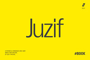 Juzif Book (Single), a Sans Serif Font by Lella7
