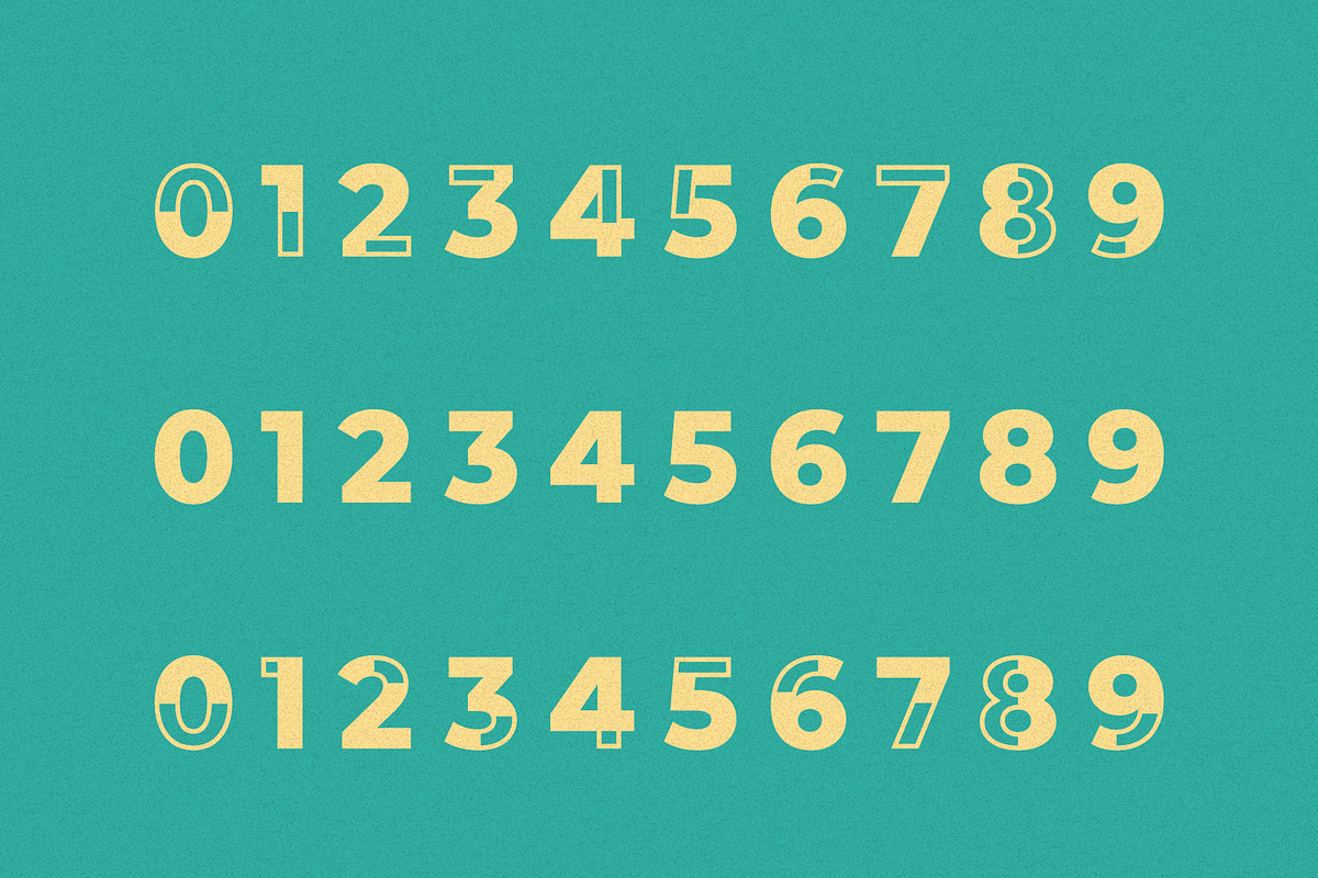 Demeter // A Fun Display Font, a Sans Serif Font by Megs Lang