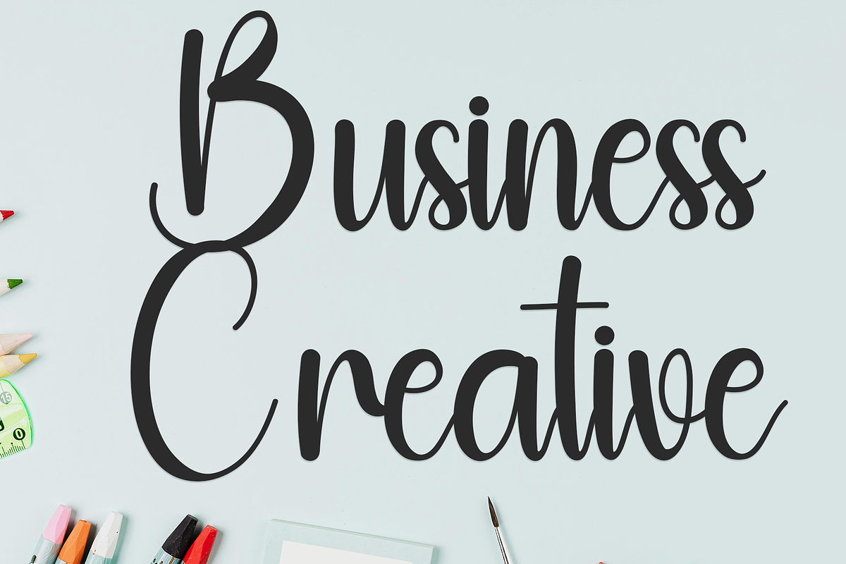 Fancy, a Handwritten Font by InermediaSTUDIO (Photo 7 of 8)