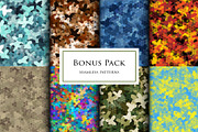 Hexagonal snakeskin futuristic camo, a Pattern Graphic by ArchonDigitalShop (Thumbnail 8 of 8)