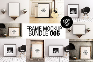 Frame Mockup Bundle 006 - 50% OFF