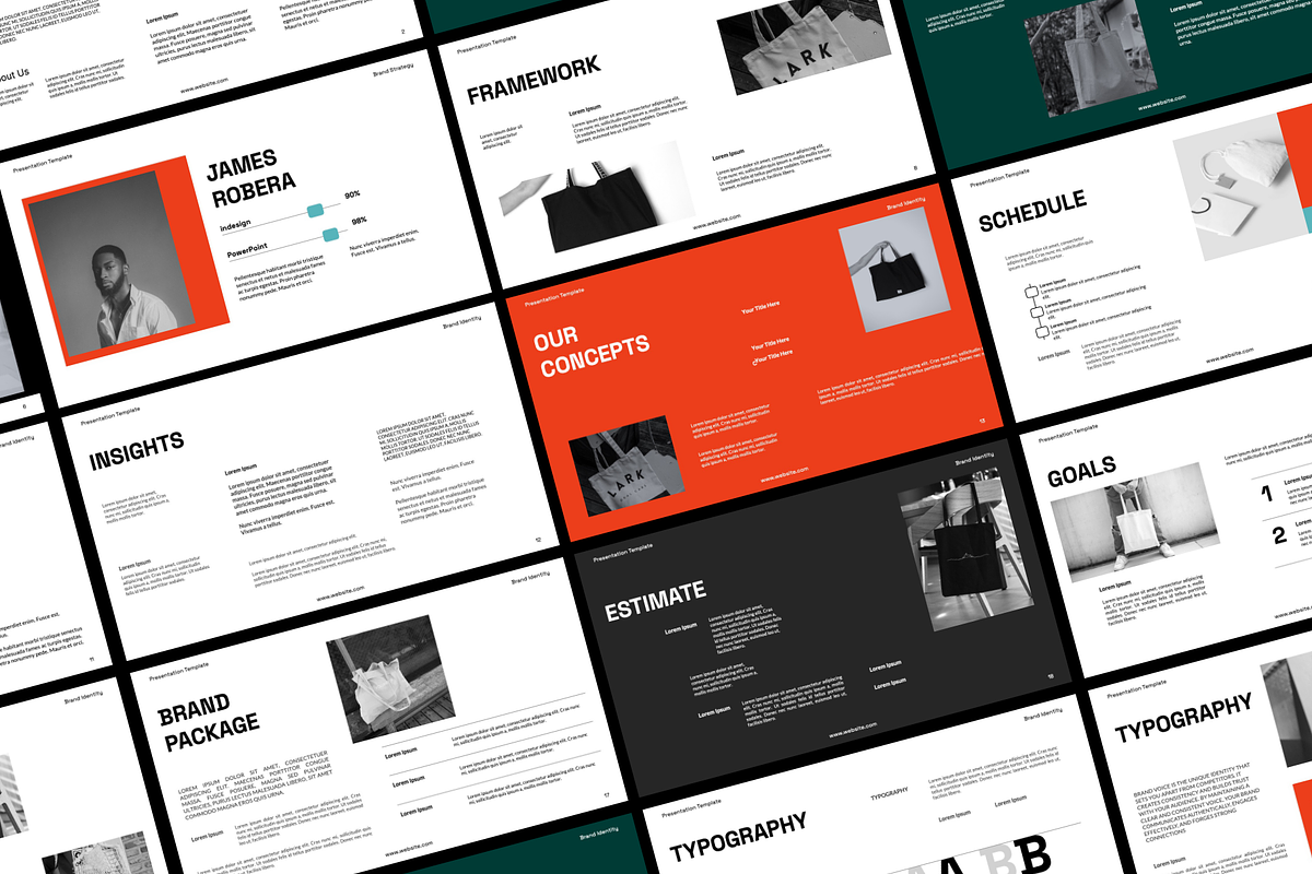 Boston Brand Identity Figma Keynote, a Presentation Template by Creative Glide (Photo 5 of 6)