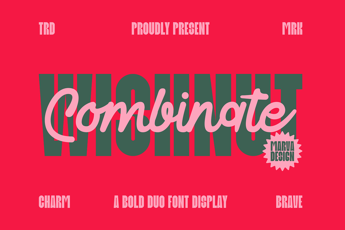 Wishnut - Duo Display Font, a Sans Serif Font by Marvadesign (Photo 1 of 13)