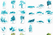 №138 Summer Green Tree And Grass, a Decorative Illustration by Rasveta (Thumbnail 4 of 9)