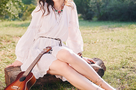 Beautiful sweet boho (hippie) girl, a Person Photo by Jetrel
