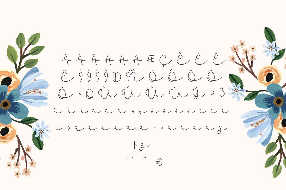 Eilya Font, a Script Font by Aisyah (Photo 3 of 5)