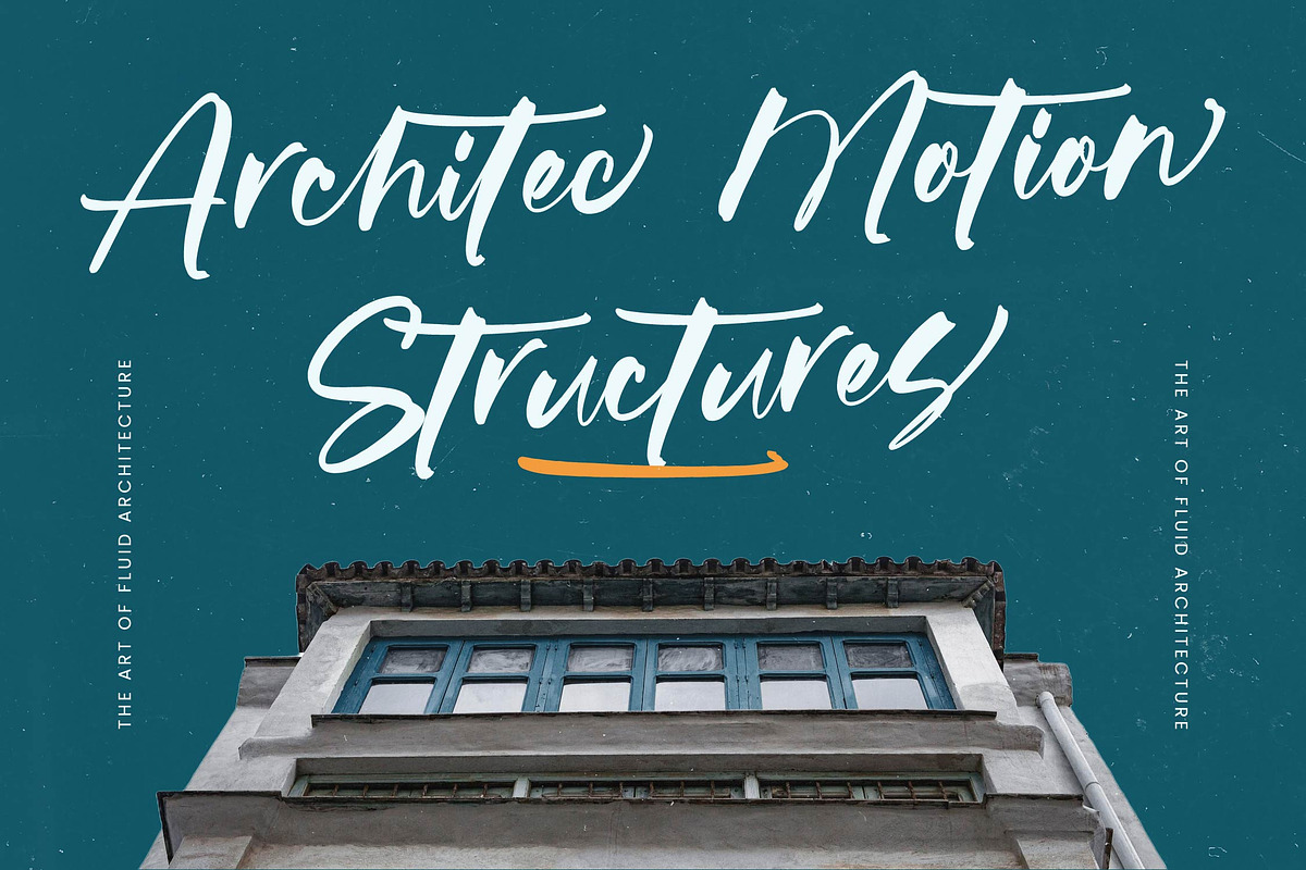 Whitela Akuatic - Bold Brush Font, a Script Font by stylishtype.co (Photo 2 of 20)
