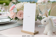 Kids Party Menu Mockup with Unicorn, a Product Mockup by TatiMockup (Thumbnail 2 of 4)