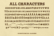 CS Crofte - Font Duo, a Handwritten Font by Craft Supply Co. (Thumbnail 8 of 8)