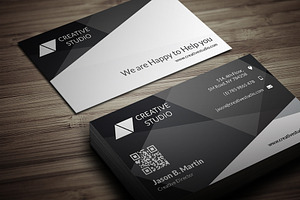 Creative Abstract Business Card