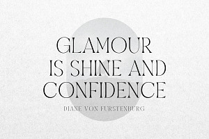 Glamour Chic - Elegant Serif