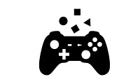 set of gaming controller silhouettes, an Illustration by Amazin_art (Thumbnail 27 of 41)