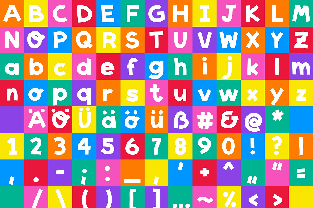 Go Bold!, a Sans Serif Font by Jutta Schneider (Photo 2 of 7)