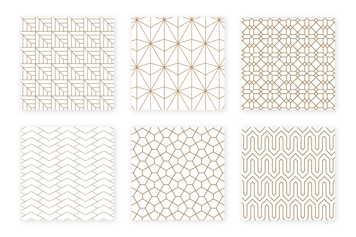 Set of Geometric seamless patterns., a Pattern Graphic by Getalo Viktoriia (Photo 4 of 9)