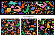 Cute baby crocodiles illustrations, an Animal Illustration by MoleskoStudio (Thumbnail 10 of 23)