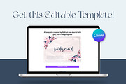 Bridesmaid Thank You Card Template, a Card Template by ByKopi (Thumbnail 4 of 4)